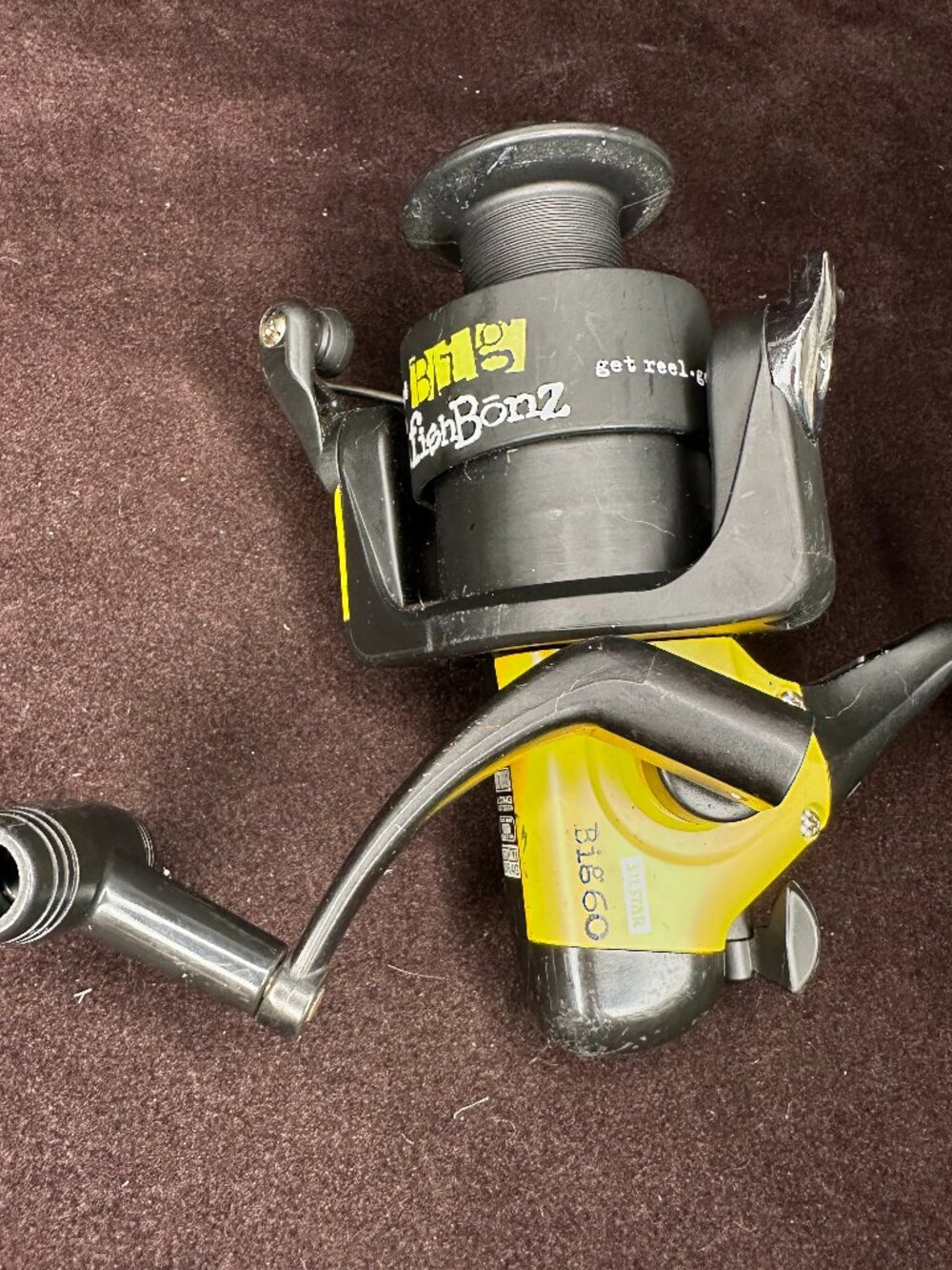 Vintage Silstar FishBonz Big 60 Spinning Fishing Reel – Rear Drag